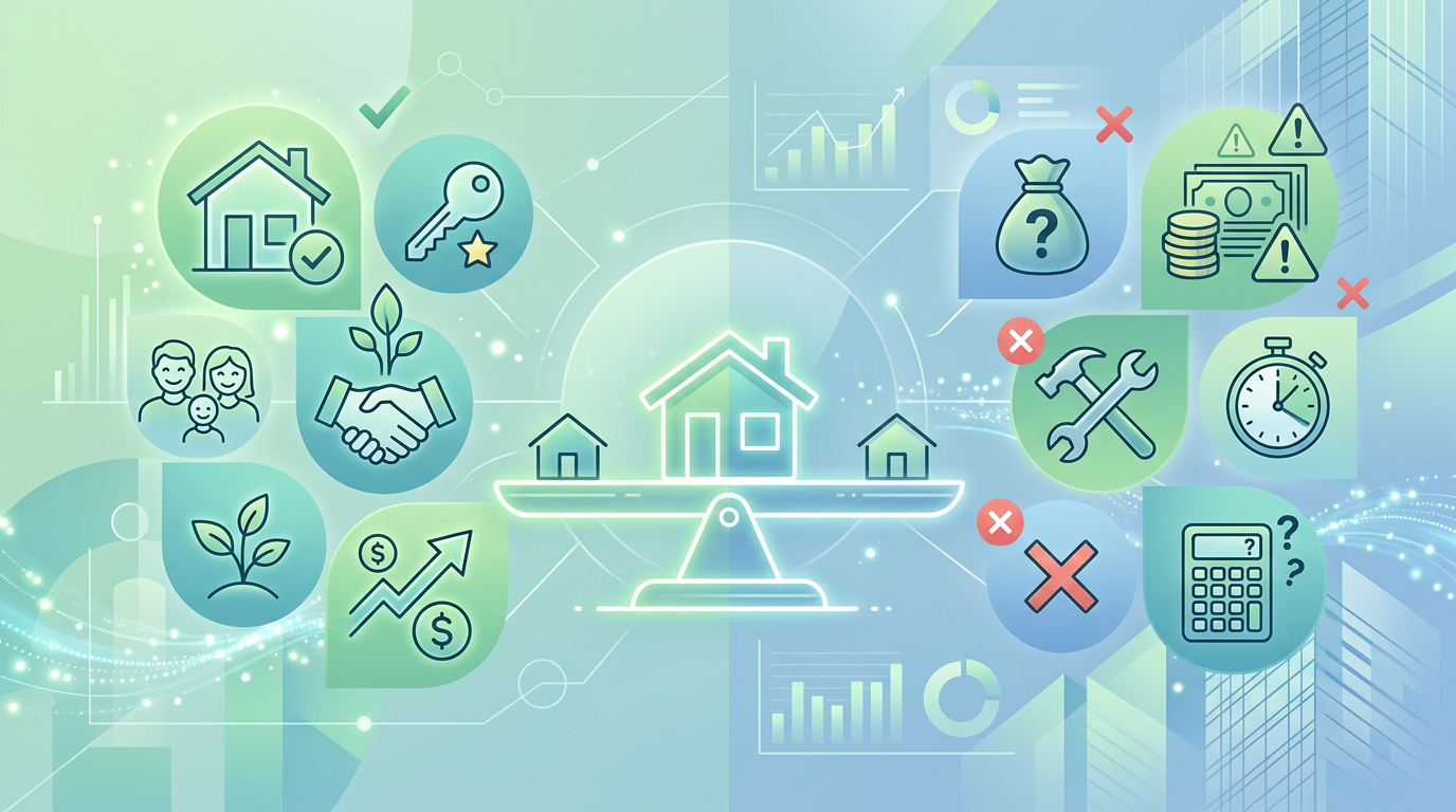 Pros and cons of seller financing for buyers